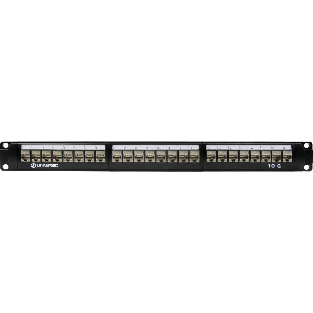 Linkbasic Patch Panel 24 puertos Cat.6 FTP | JM Security System